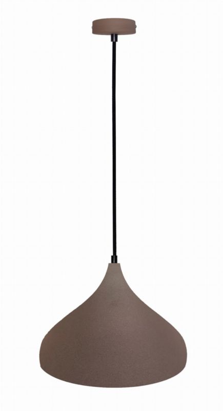 Lampa sufitowa wisząca Candellux Viborg brązowa wym: 90 x 32 x 39 cm 1xE27 x 40W 1 szt.