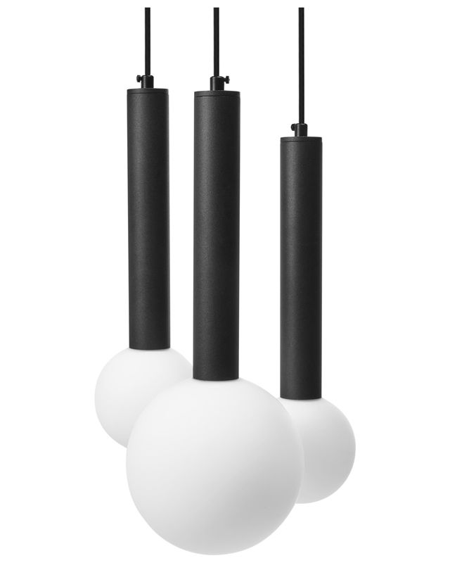 Lampa wisząca LED Boues Metal Czarny 1 szt.