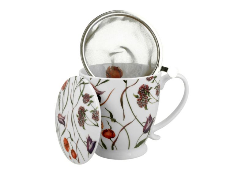 Kubek Flower Meadow DUO porcelanowy z zaparzaczem 510 ml 1 szt.