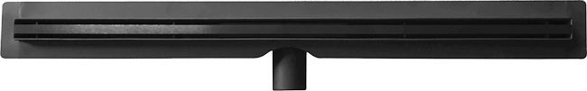 Odpływ liniowy Low Slim 70 cm czarny
