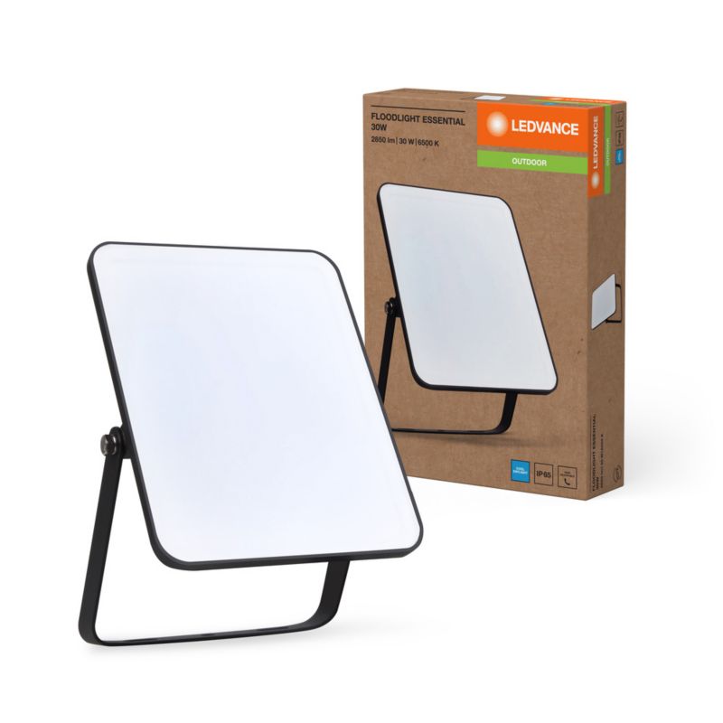 Naświetlacz LED Ledvance Reflektor Zewnętrzny Lampa 30W 2700lm 6500K IP65 Czarny 1 szt.
