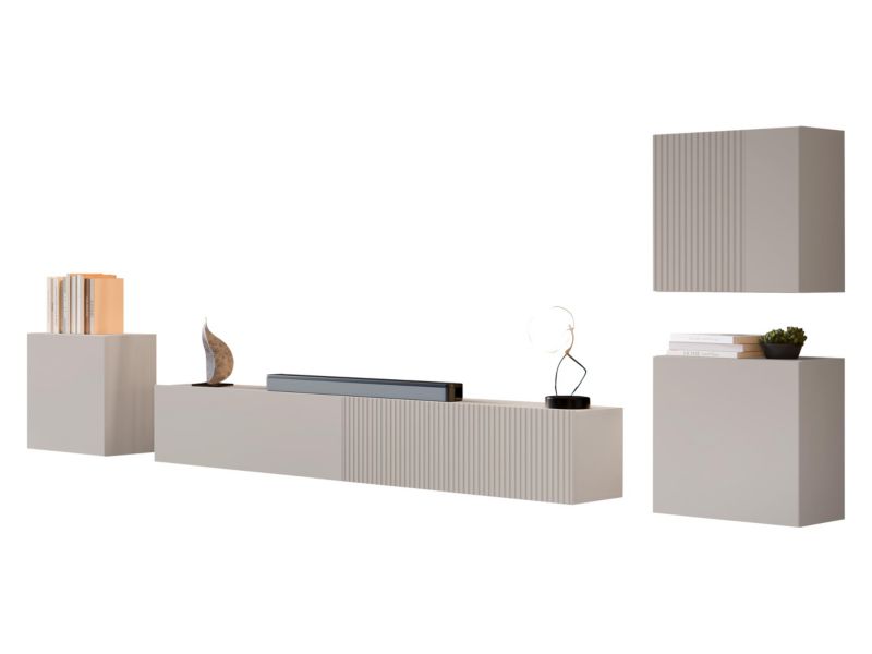 Meblościanka MIRJAN 24 Capital IV kaszmir 1 kpl.