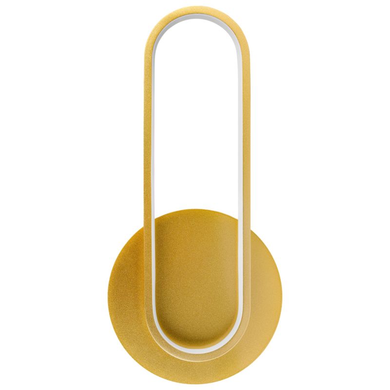 Kinkiet ścienny LED MasterLED Goldimo 13W 43cm IP20 4000K neutralna biel na ściane złoty 1 szt.