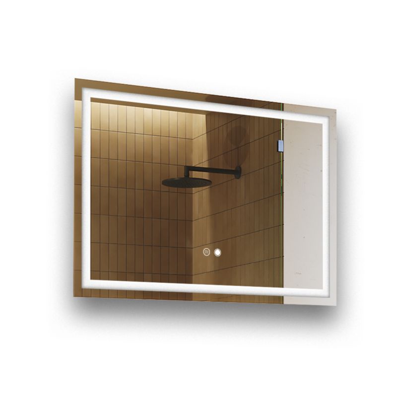 Lustro łazienkowe LED Artforma 70x50 Lustro z dotykowym włącznikiem i matą grzewczą 1 szt.