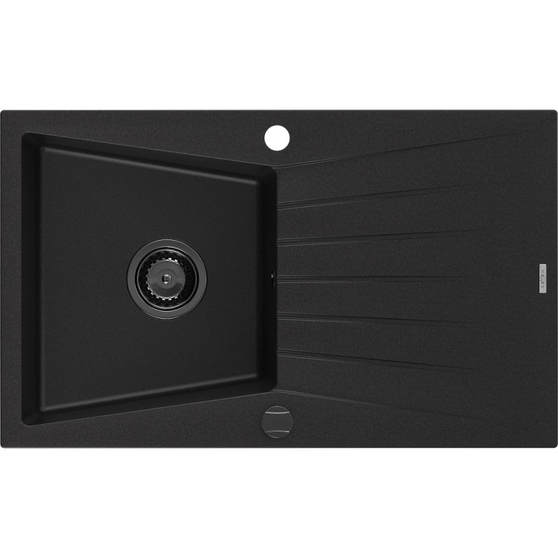 Zlewozmywak granitowy wpuszczany Mexen Cesar 1-komorowy biały 775 x 470 mm - 6514771010-20-B 1 szt.