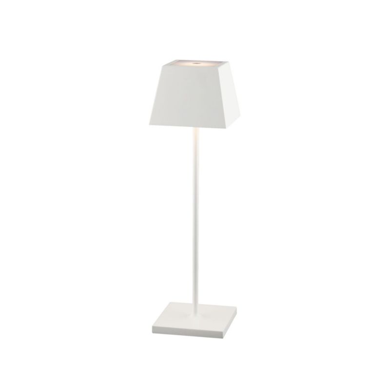 Lampka stołowa Nowodvorski Lighting Mahe biała LED 2.2W 3000K 168lm IP54 wym: 37 x 10.5 x 10.5 cm aluminium - 1 szt.