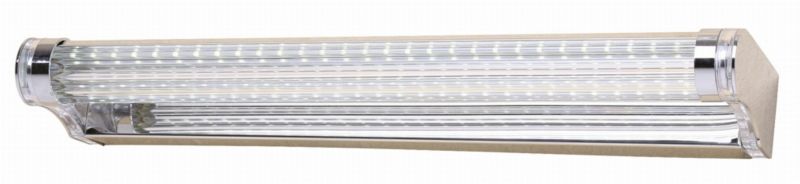 Kinkiet ścienny Candellux Moderno chromowany przezroczysty LED 7W IP20 wym: 5 x 42 x 10 cm - 1 szt.