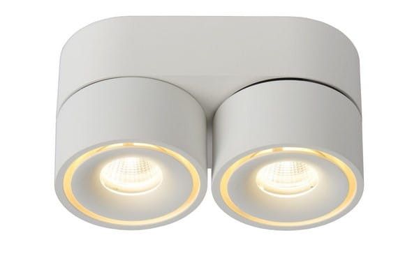 Spot Lucide Yumiko biały LED 8W 2700K 1268lm IP20 wym: 16,1 x 7,8 cm aluminium - 1 szt.