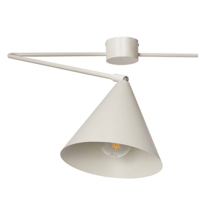 Lampa sufitowa wisząca Sigma Lighting Galaxy 8825 szary beż minimalistyczna 1xE27 x 1 szt.