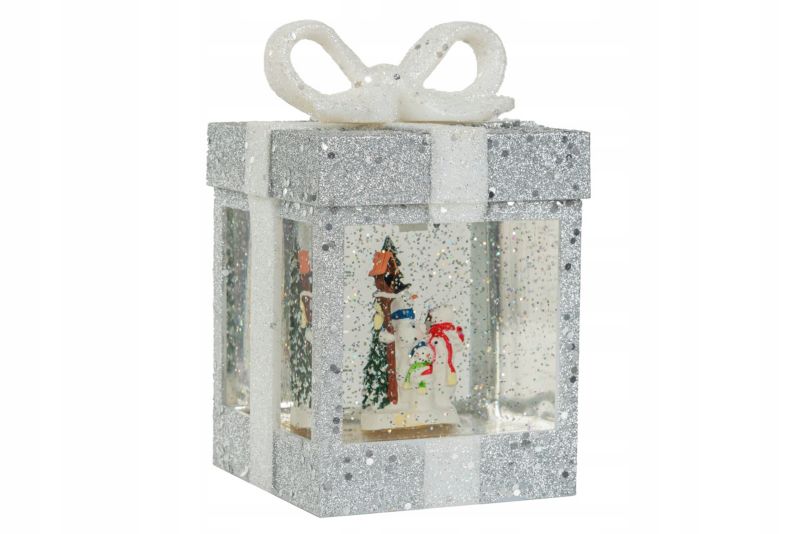 Dekoracja Corciano 3 LED Prezent Bałwanki 1szt.