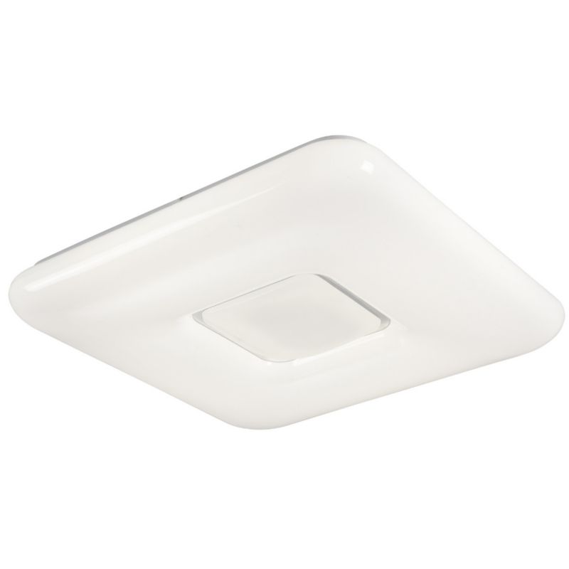 Plafon sufitowy lampa Polux Lyra biały LED 72W 3000K-6500K 4320lm pilot IP20 wym: 7,5 x 44 x 44 cm tworzywo sztuczne - 1 szt.