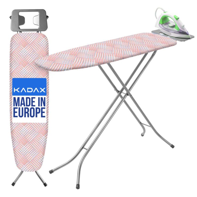 Deska Do Prasowania KADAX 110x30cm Składana Uchwyt Na Żelazko 1szt.