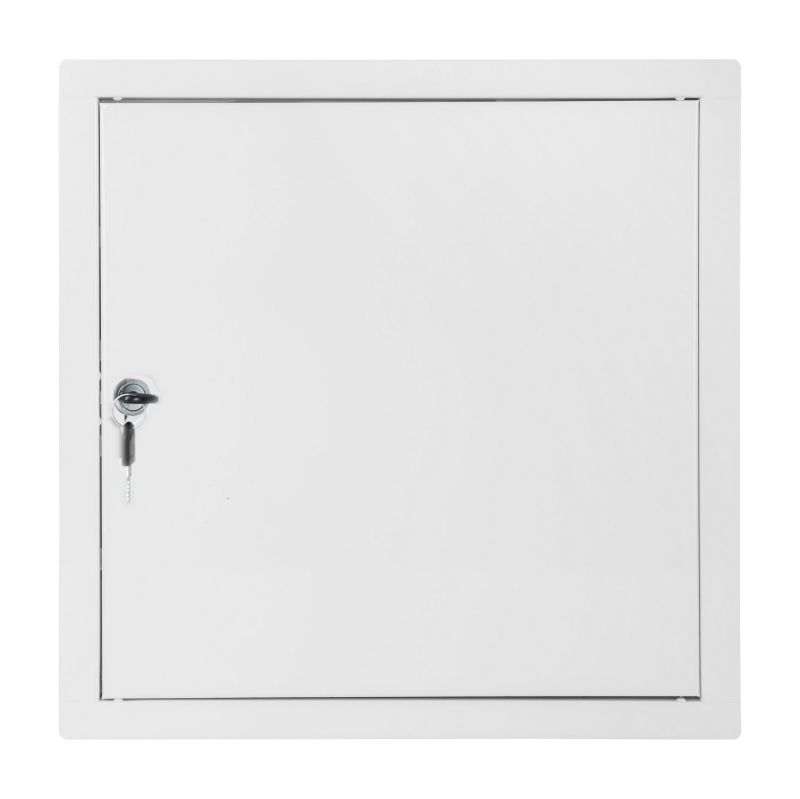 Drzwiczki FEINZ Rewizyjne Metalowe Białe Zamek 30X30Cm 1 szt.