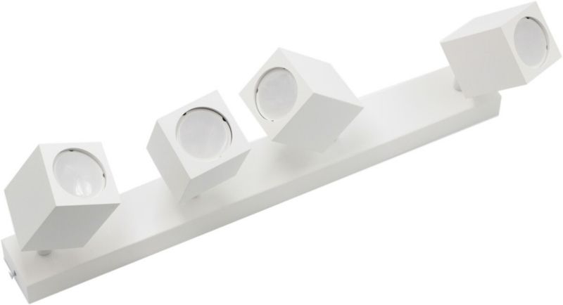 Lampa sufitowa wisząca IdeaLED Quantus 5325 biała listwa 4xGU10 x 40W 1 szt.