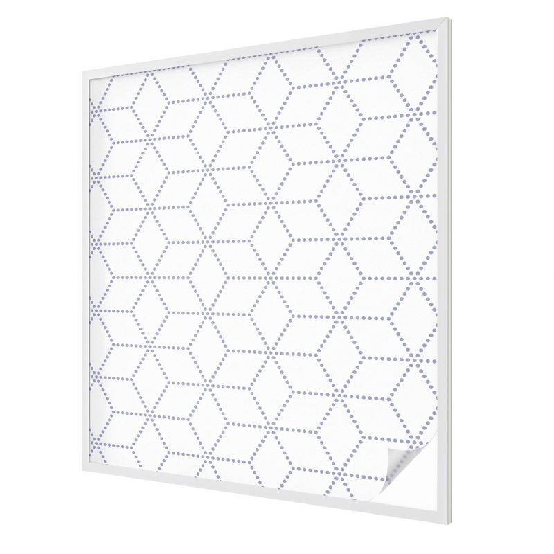 Folia Na Okno Wallfluent 100x116 cm Chroni Prywatność i Zapewnia Dyskrecję Delikatny geometryczny wzór kropkowany 1 rol.