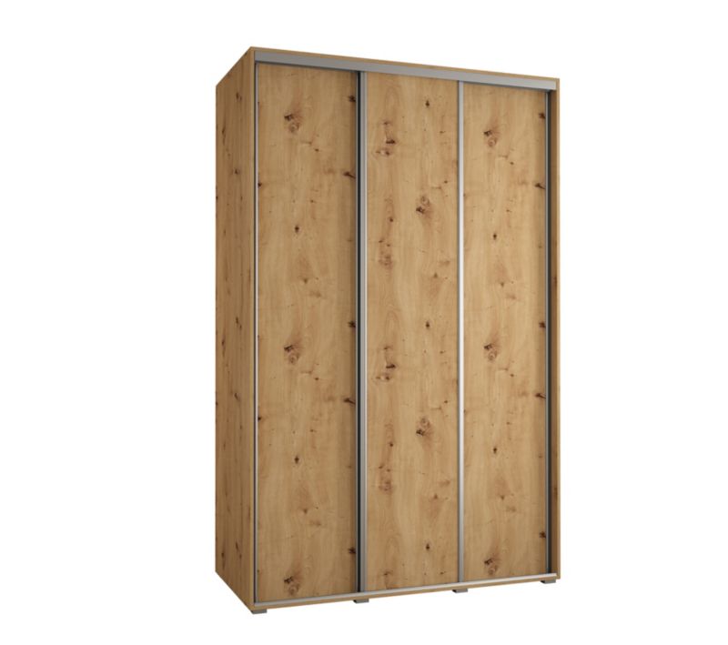 Szafa przesuwna Abiks DAVOS 1 wysoka szer.150cm artisan/artisan/srebrny 1szt.