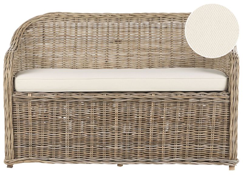 Sofa dwuosobowa Susua Rattan Naturalny 1 szt.