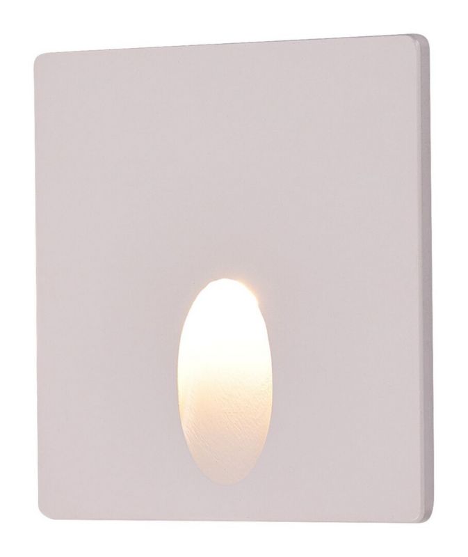 Oprawa oświetleniowa schodowa Rabalux Boven biała LED 3W 3000K 10lm IP54 wym: 6,5 x 6,5 x 6 cm kwadratowa - 1 szt.