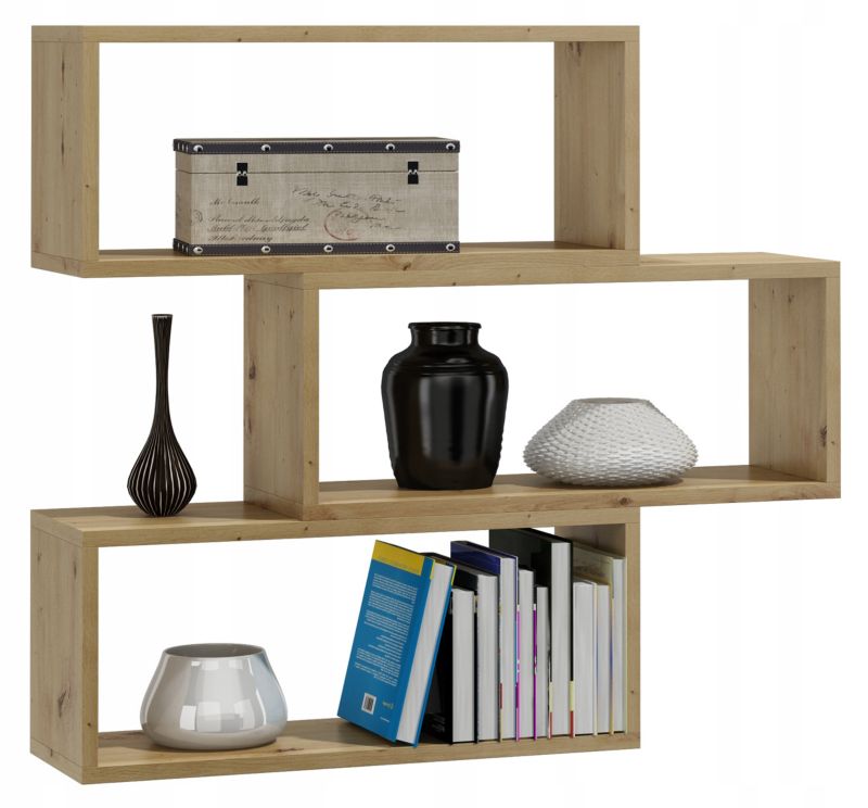 Półka Matkam wisząca ADAM ścienna Per dąb artisan 1 szt.