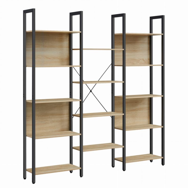 Regał Songmics w stylu industrialnym dąb sonoma 1 szt