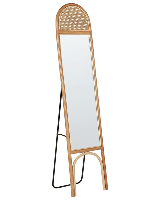 Lustro stojące Brussey 170 cm Rattan Naturalny 1 szt.