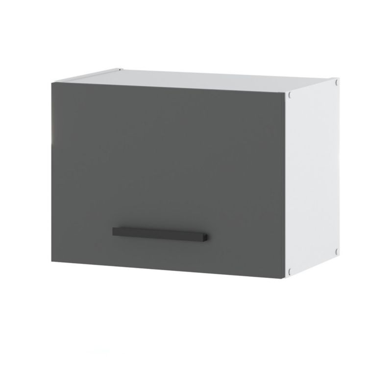 Szafka Kuchenna Hurtownia-Mebli Wisząca Okapowa Blanka górna okap50 50cm Biały Mat Szary Mat 50x30x36 cm 1szt.