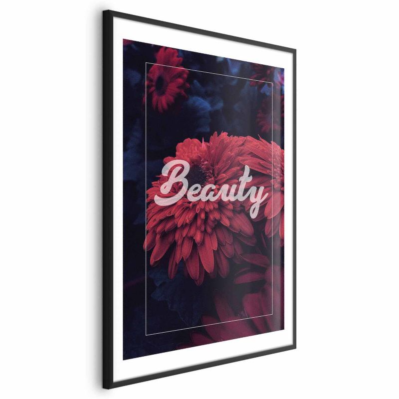 Plakat Artgeist Beauty 60x90 cm z ramą czarną 1 szt