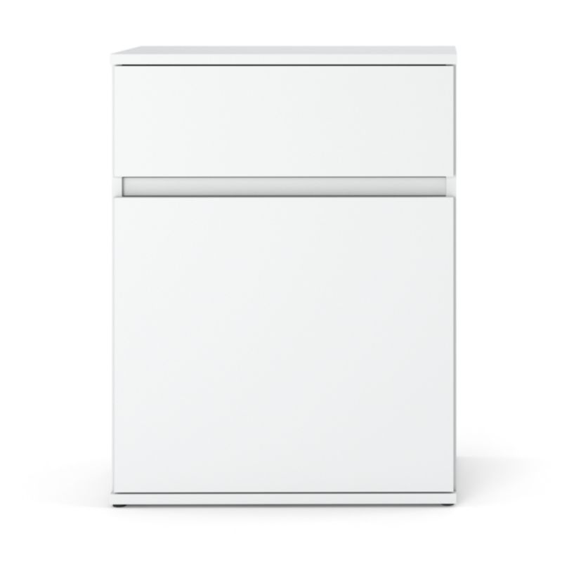 Komoda Biała Stiv-Meble 1 Szuflada Szafka 60X35X78 Cm 1Szt.