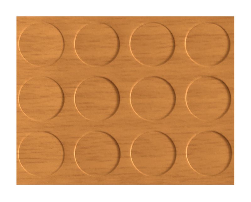 Zaślepka Diall 20 mm buk 12 szt.