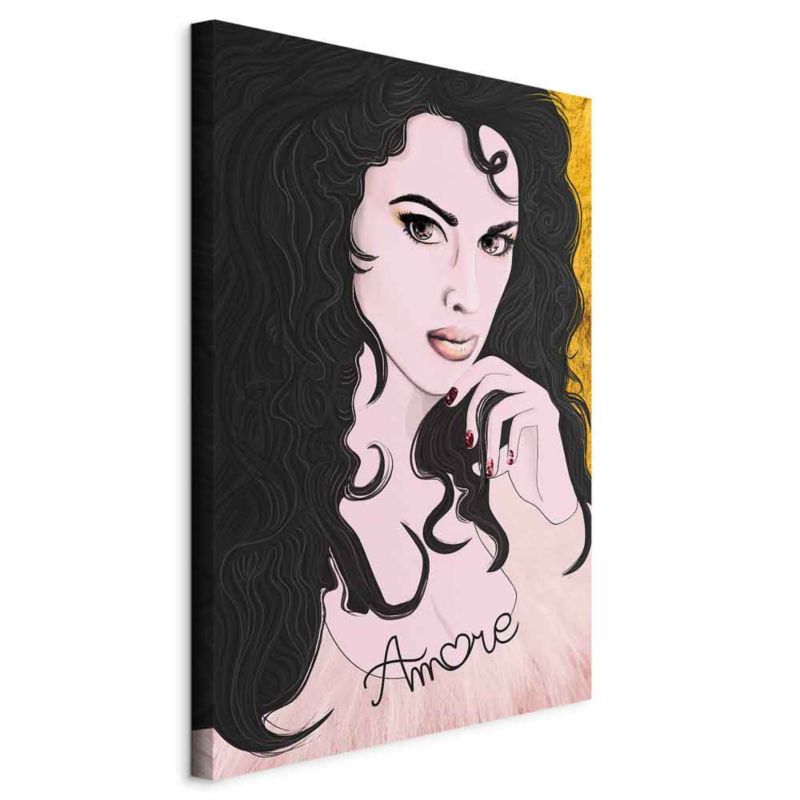 Obraz Artgeist Amore Mio 80 x 120 cm płótno włoskie 1 szt