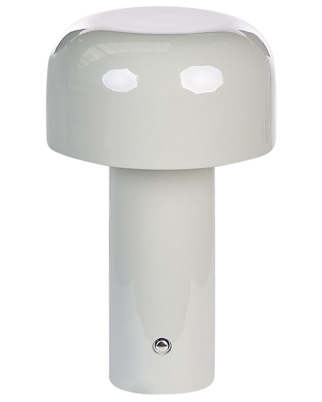 Bezprzewodowa lampa stołowa LED Besos Ze ściemniaczem Metal Szary 1 szt.