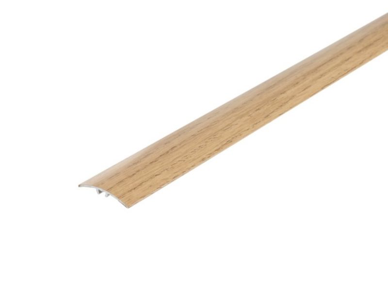 Profil progowy Cezar Dąb Palony 37mm 1,86m aluminiowy 1 szt.