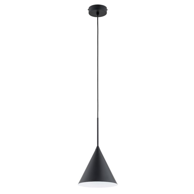 Lampa wisząca Alfa Fabo 4574 czarna minimalistyczna 1xE27 x 15W 1 szt.