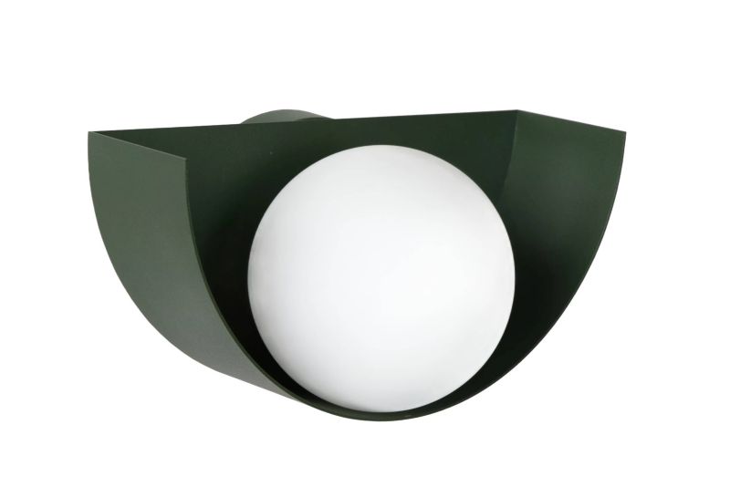 Kinkiet ścienny Lucide Benni zielono-biały 1 x G9 x 28W IP20 wym: 8 x 16 x 8 cm - 1 szt.