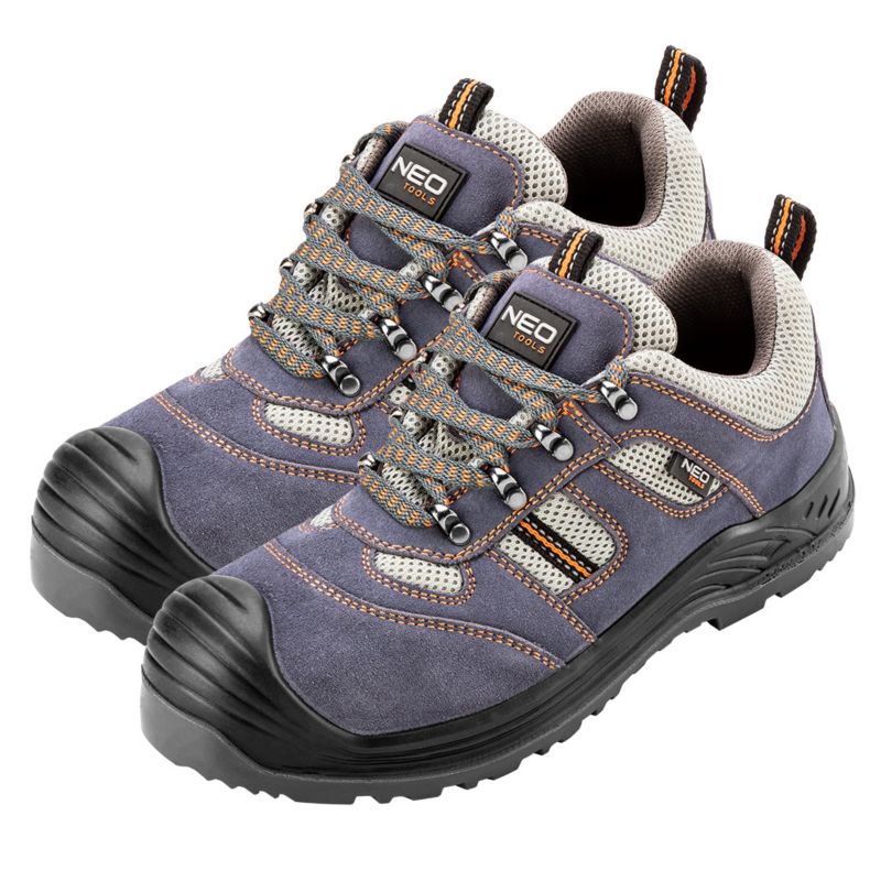 Półbuty robocze NEO TOOLS zamszowe, rozmiar 47, CE 1 para