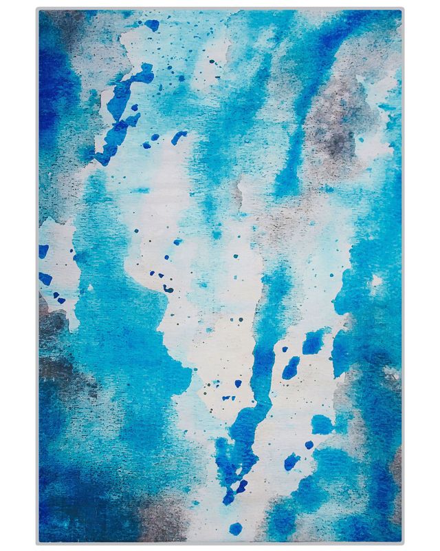 Dywan 160 x 230 cm niebiesko-szary Bozat 1 szt.