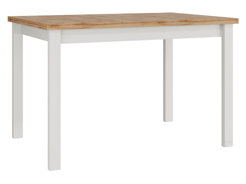 Stół MIRJAN 24 Alba 1S laminat dąb wotan + biały 1 szt.