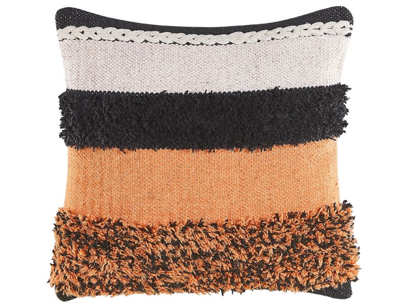 Poduszka dekoracyjna Mihalgazi Boucle 45 x 45 cm Paski Kolorowy 1 szt.