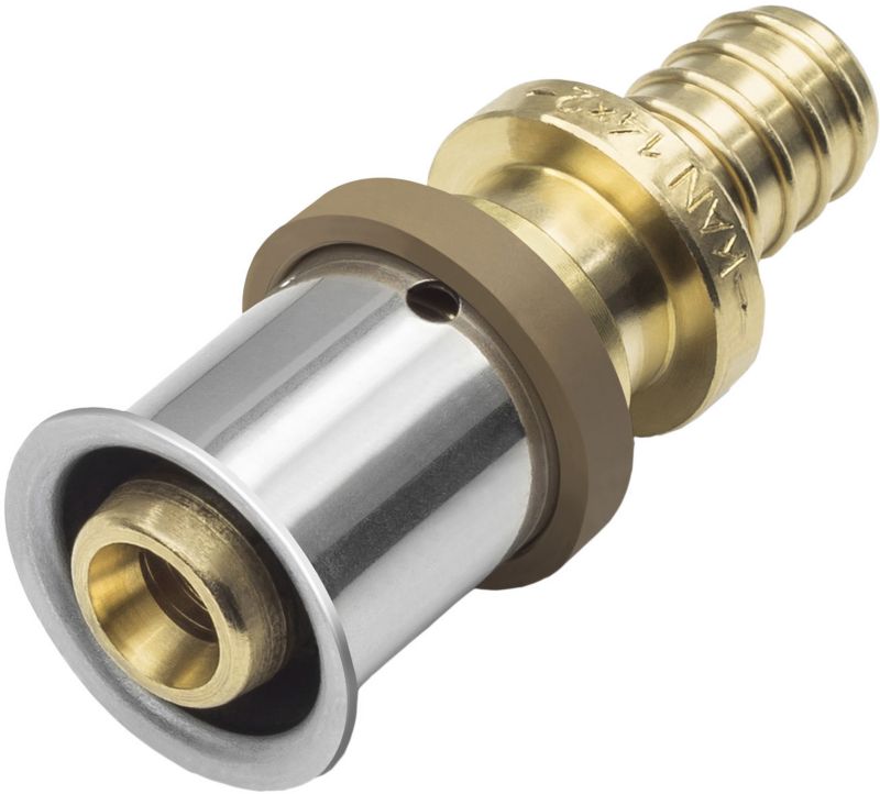 Złączka przejściowa KAN-therm z push na ultrapress 14 x 2/16 x 2 mm