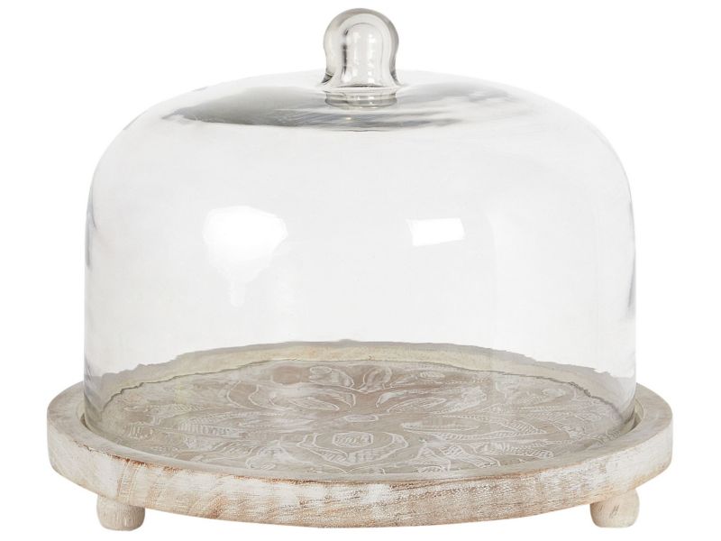 Patera na ciasto Fajum Drewno mango Jasnobrązowy 1 szt.