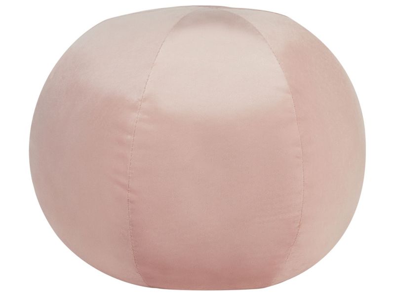 Poduszka dekoracyjna Salvia Welur 30 x 30 cm Jednolity Różowy 1 szt.