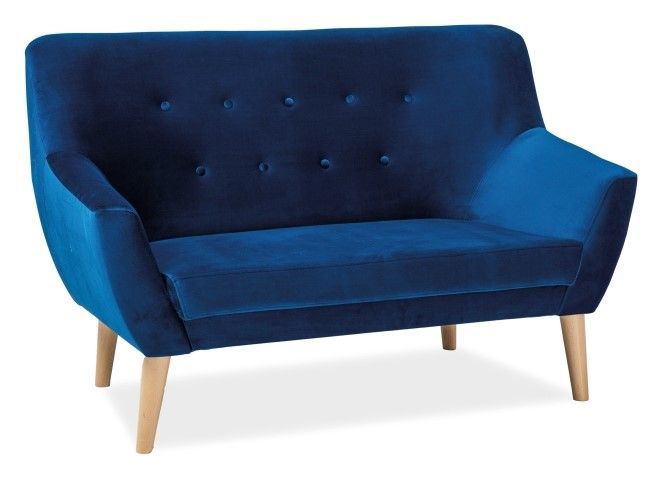 Sofa Signal NORDIC 2 VELVET granatowa 1 szt