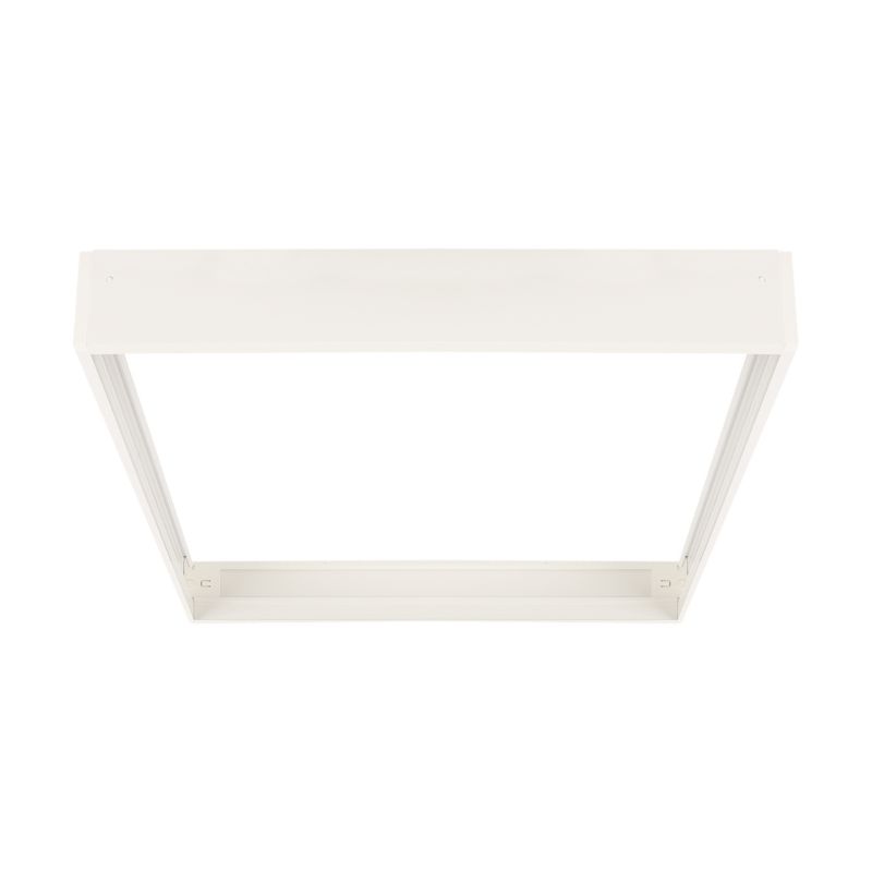 Ramka do montażu natynkowego paneli LED 60 x 60cm STRUHM RAMA HUGO/MINGE 65 kwadratowa biała wysokość 65mm - 1 szt.