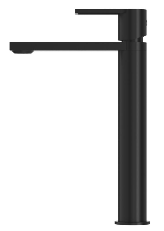 Bateria umywalkowa Granitan arma czarna wysoka 1 szt.