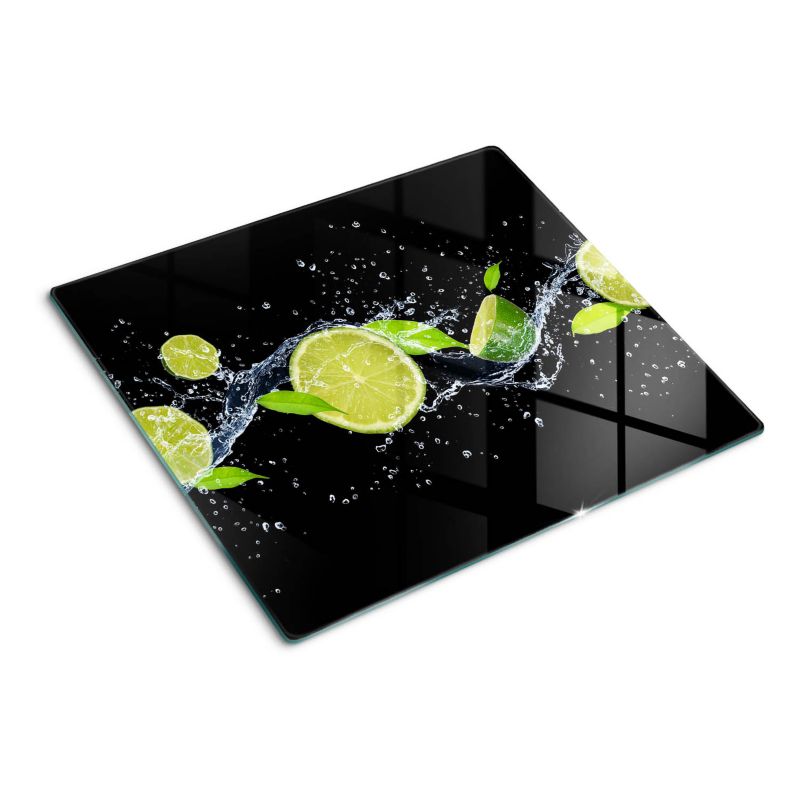 Deska szklana Tulup Limonki i woda 60x52 cm 1 szt.