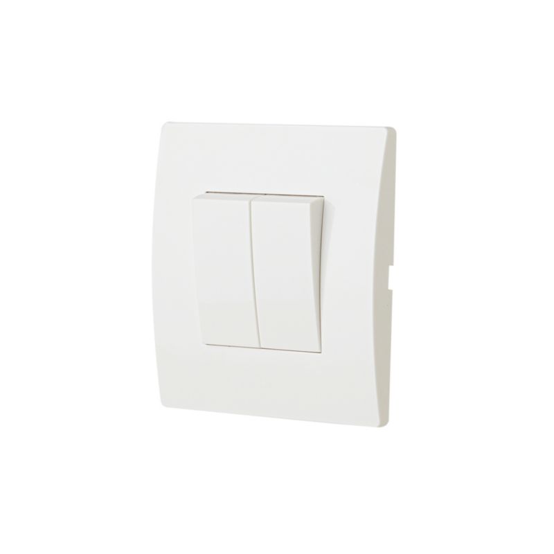 Łacznik podwójny OPP Lonia biały