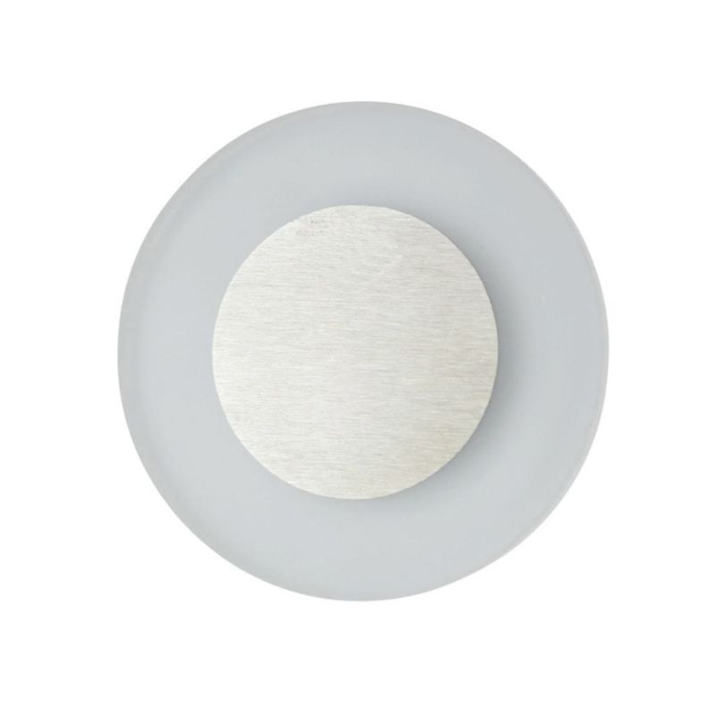 Oprawa oświetleniowa schodowa Eko-Light Oti biało-srebrna LED 0.6W 4000K 14lm IP20 wym: 7 x 2,3 cm okrągła - 1 szt.