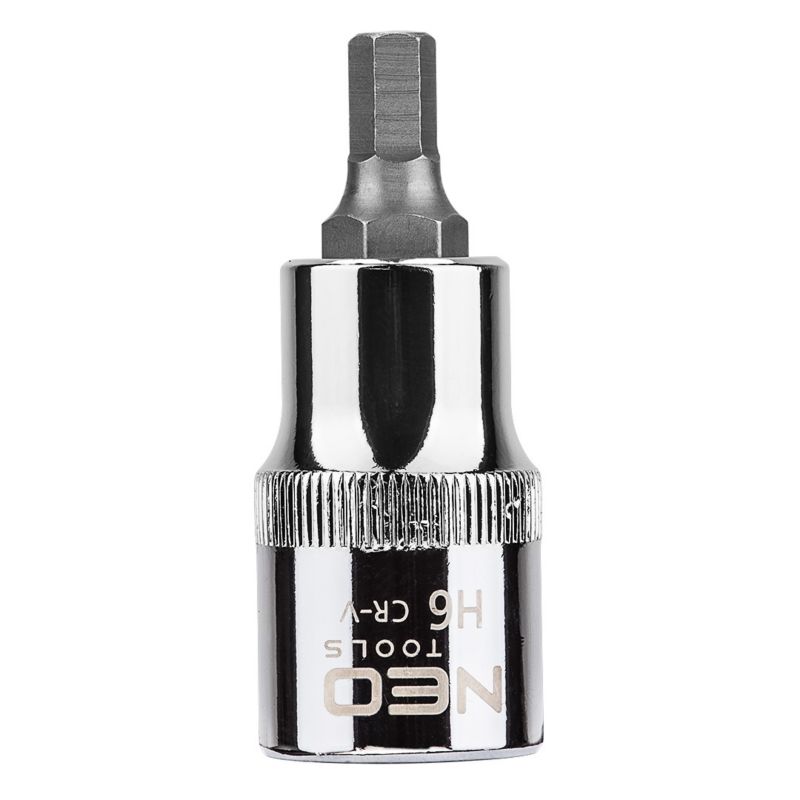 Końcówka sześciokątna na nasadce 1/2" NEO TOOLS H6 x 55 mm 1 szt.