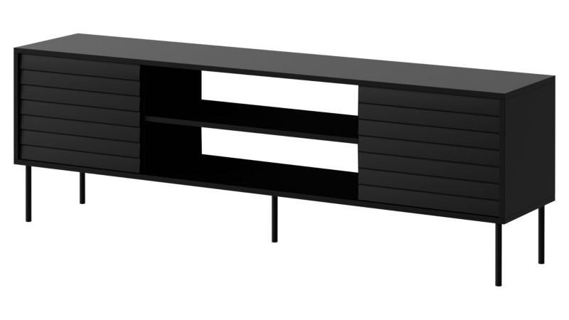 Szafka RTV MIRJAN 24 Cortina 180 EF czarny 1 szt.