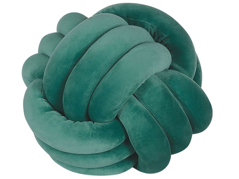 Poduszka dekoracyjna Malni 30 x 30 cm Ciemnozielony Jednolity 1 szt.